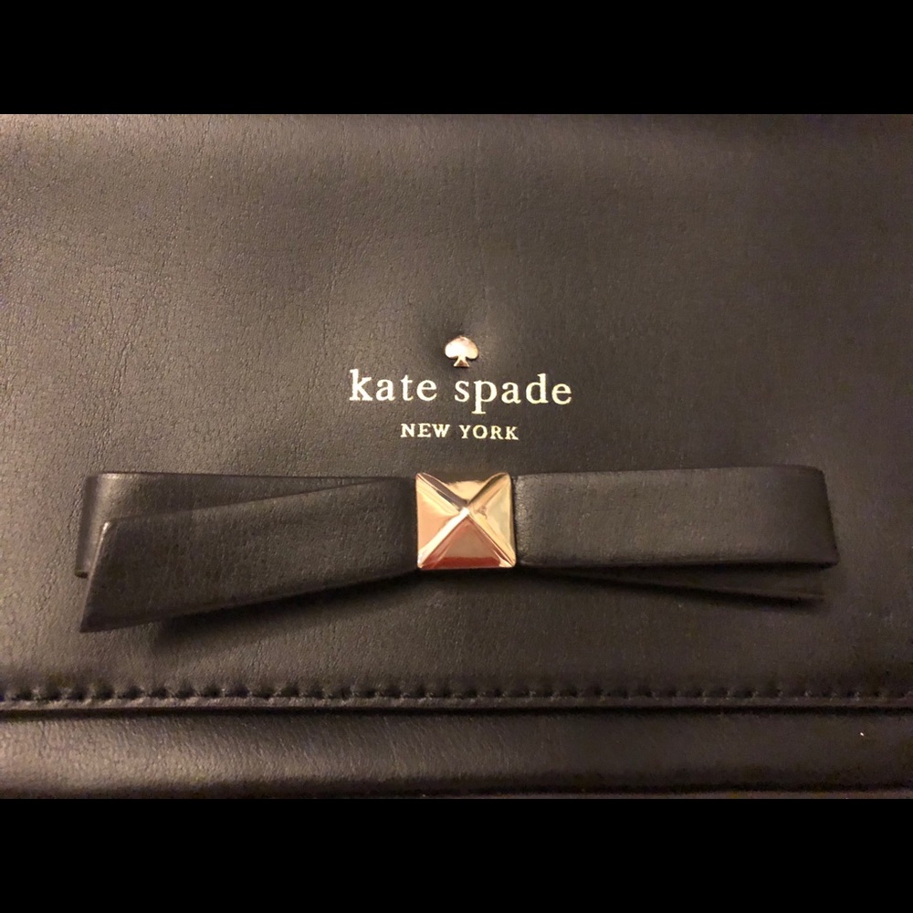 Brand new Kate spade clutch in black leather - Picture 5 of 5